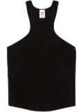 RE/DONE Racer Tank cotton tank top - Black