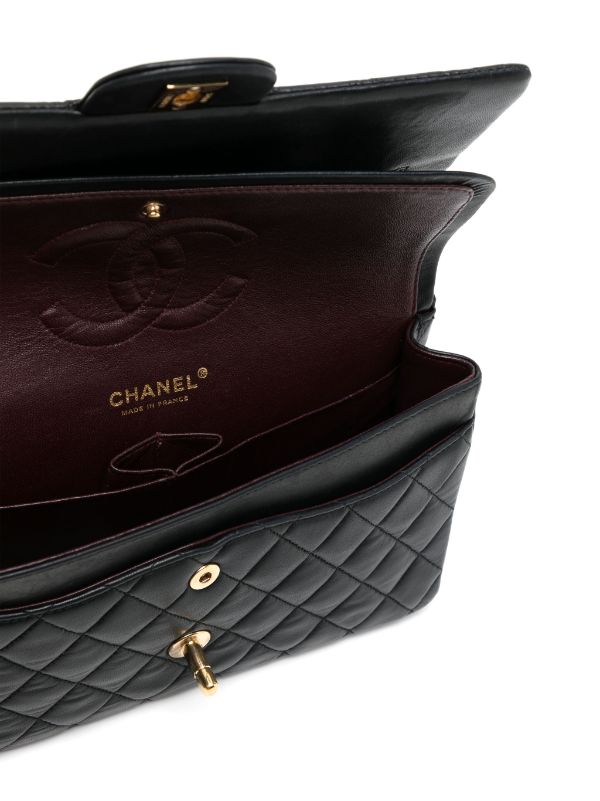 CHANEL Pre-Owned 23cm Double Flap Bag - Farfetch