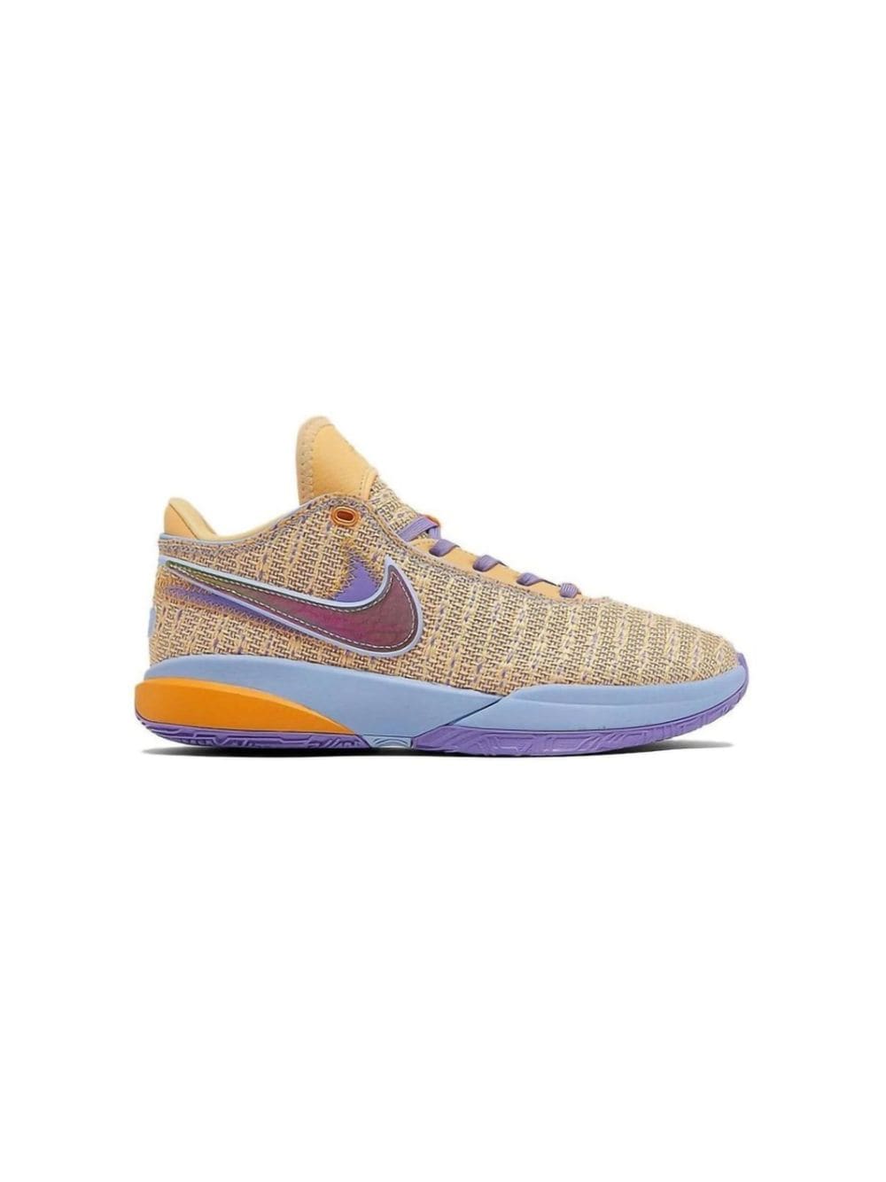 Nike Kids LeBron 20 "Summer Vibes" sneakers Yellow