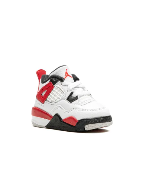 Jordan Kids Air Jordan 4 "Red/Cement" sneakers