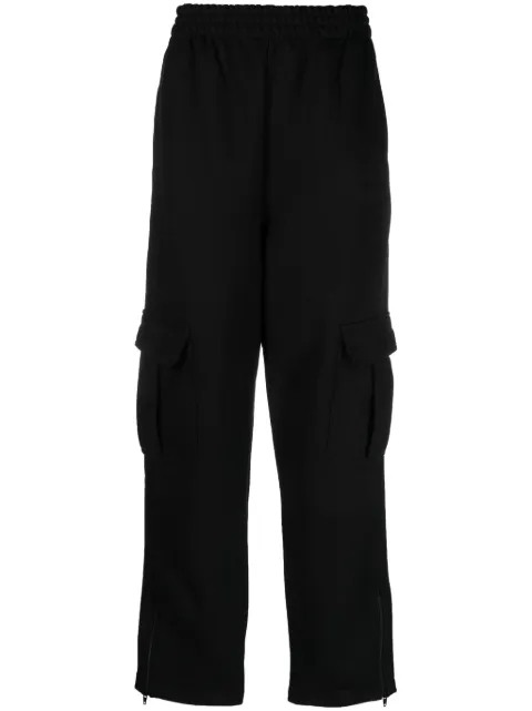 The Mannei Shahra cargo-pocket flared trousers 