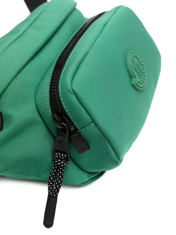 【送料&関税込】Moncler Logo Patch Belt Bag Moncler logo-patch Belt Bag | Green | FARFETCH GE