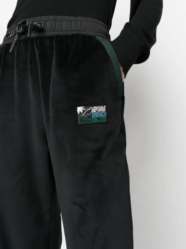 Green velvet deals moncler