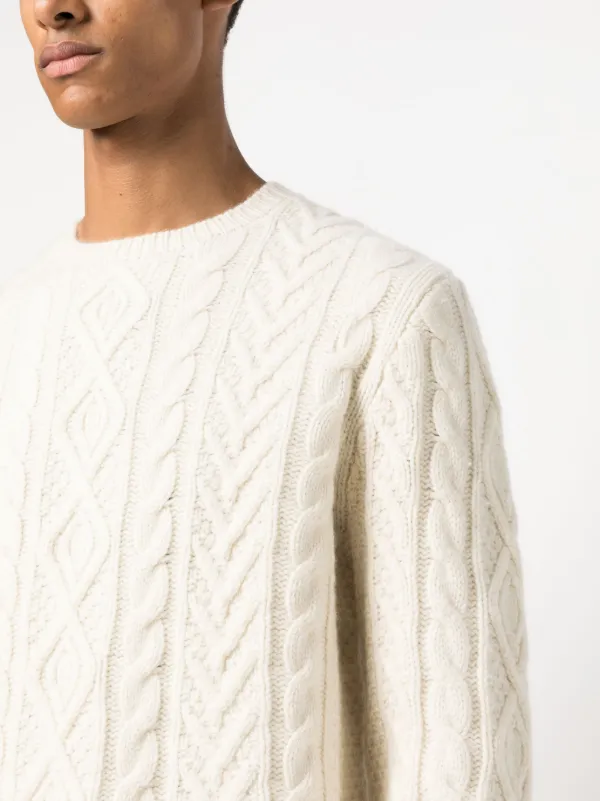 Ralph lauren discount aran knit sweater