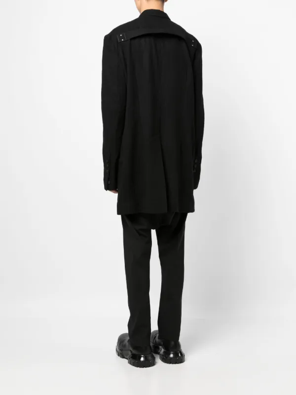 Rick Owens シングルジャケット | ブラック | FARFETCH JP