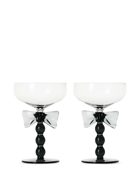 Maison Balzac Bow Coupes (set of two)