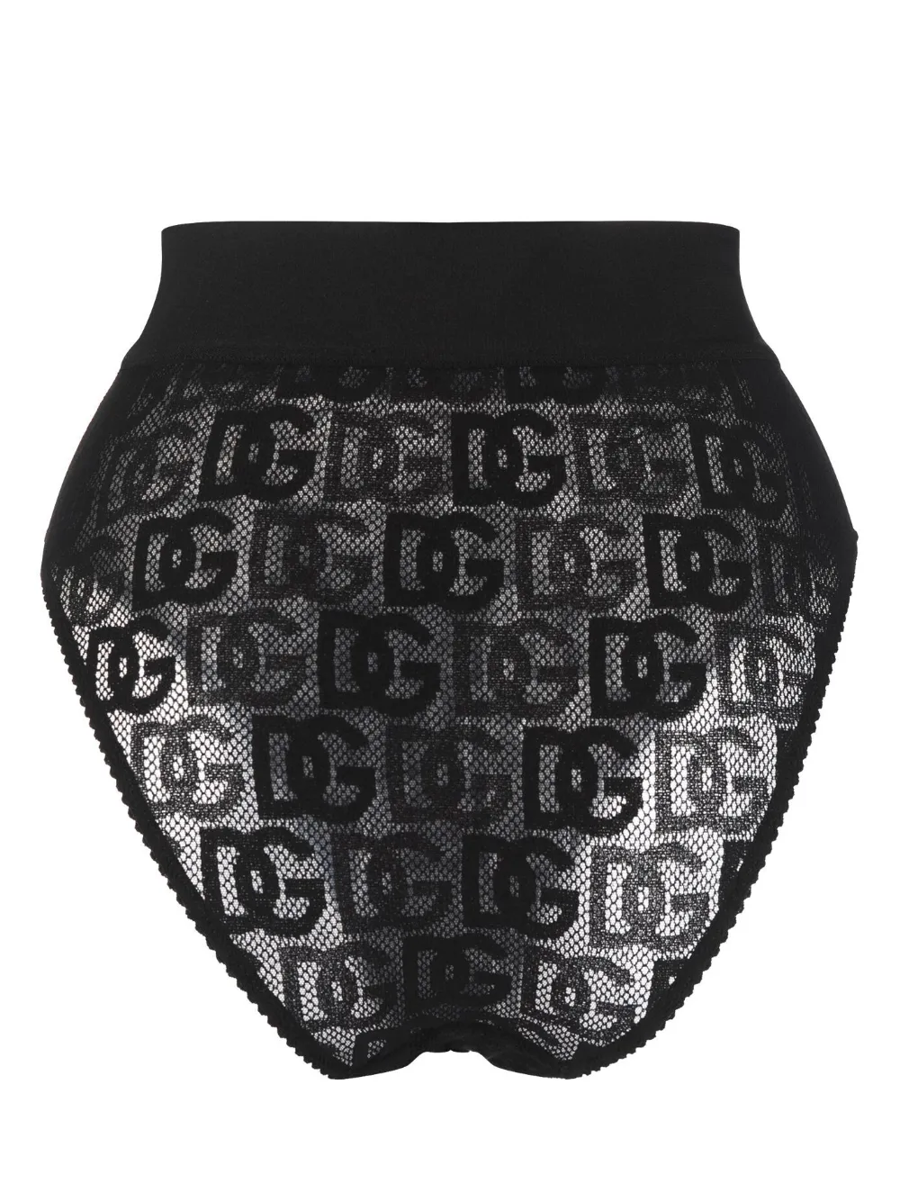 Dolce & Gabbana Slip met logo-jacquard Zwart