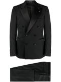 Tagliatore double-breasted dinner suit set - Black