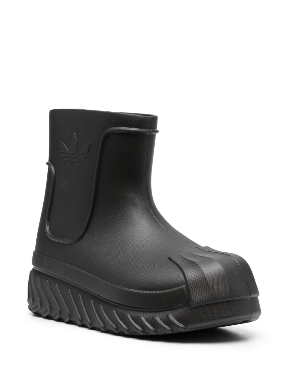Shop Adidas Originals Adifom Superstar 50mm Embossed Boots In 黑色