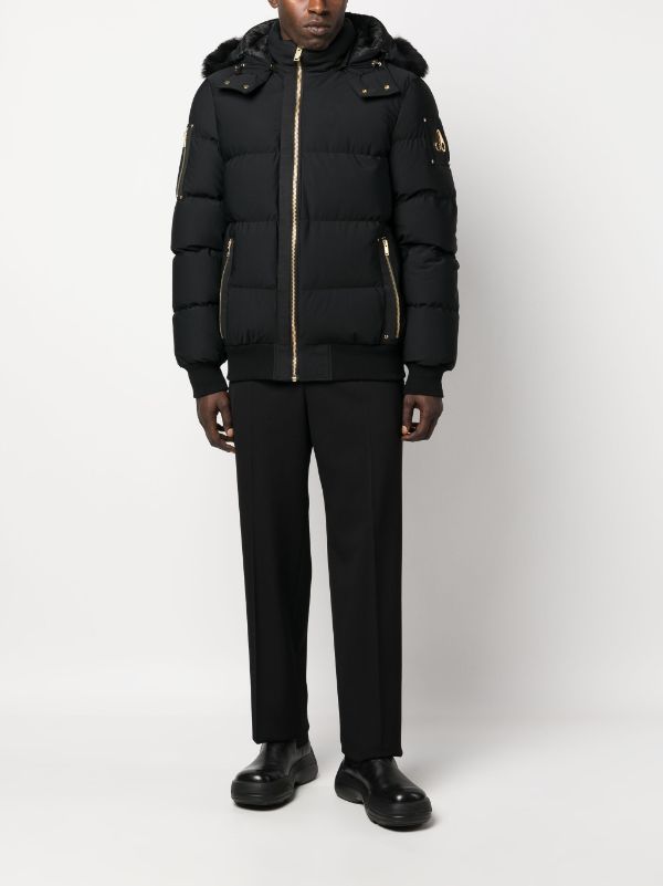 Moose Knuckles Stagg Hooded Down Jacket - Farfetch