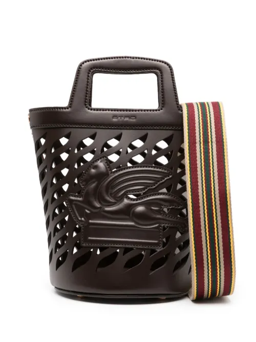 Sac seau Coffa en cuir - ETRO - Modalova