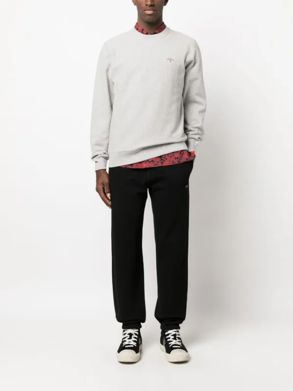 NOAH NY logo-embroidered Jersey Sweatshirt - Farfetch