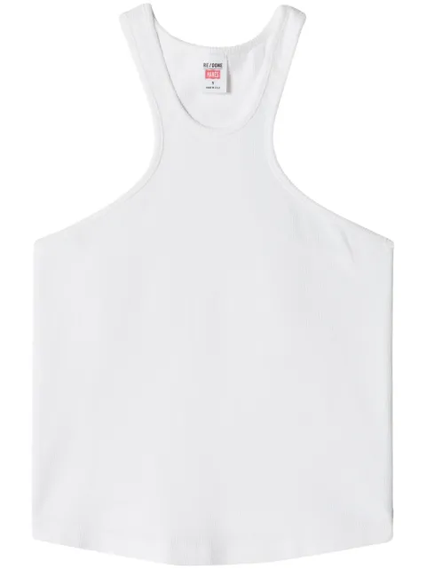 RE/DONE Racer Tank cotton tank top