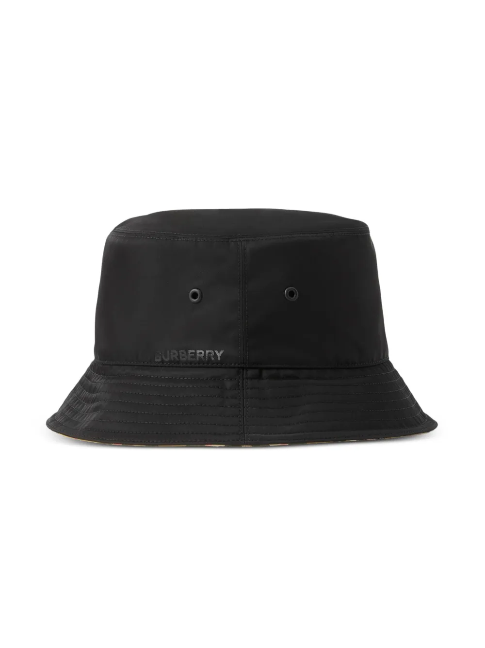 Burberry black online bucket hat