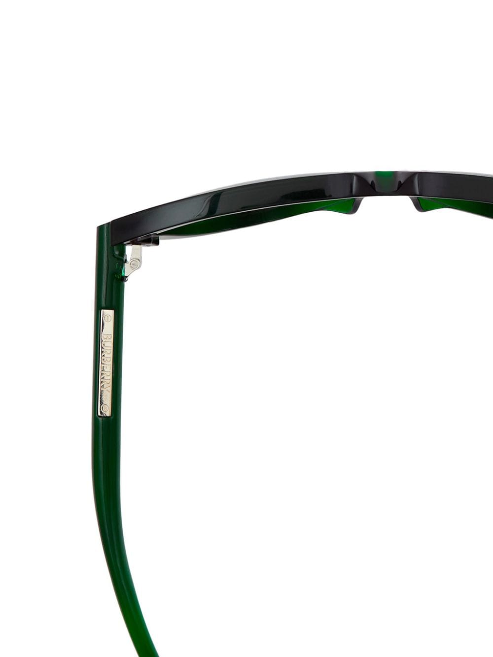Shop Burberry Eyewear Pilot-frame Tinted Sunglasses In Green