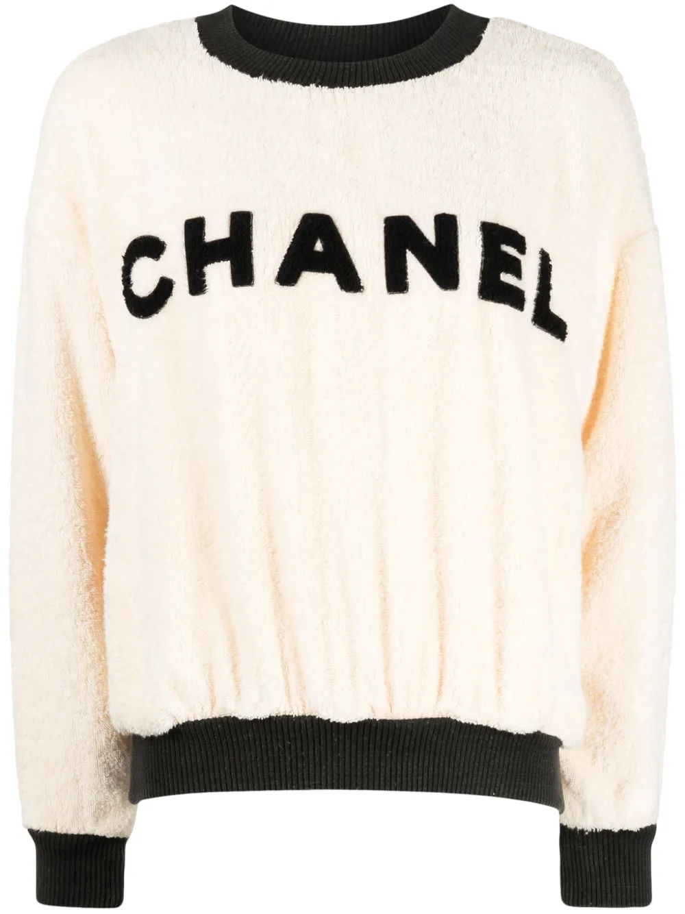 Chanel white on sale jumper