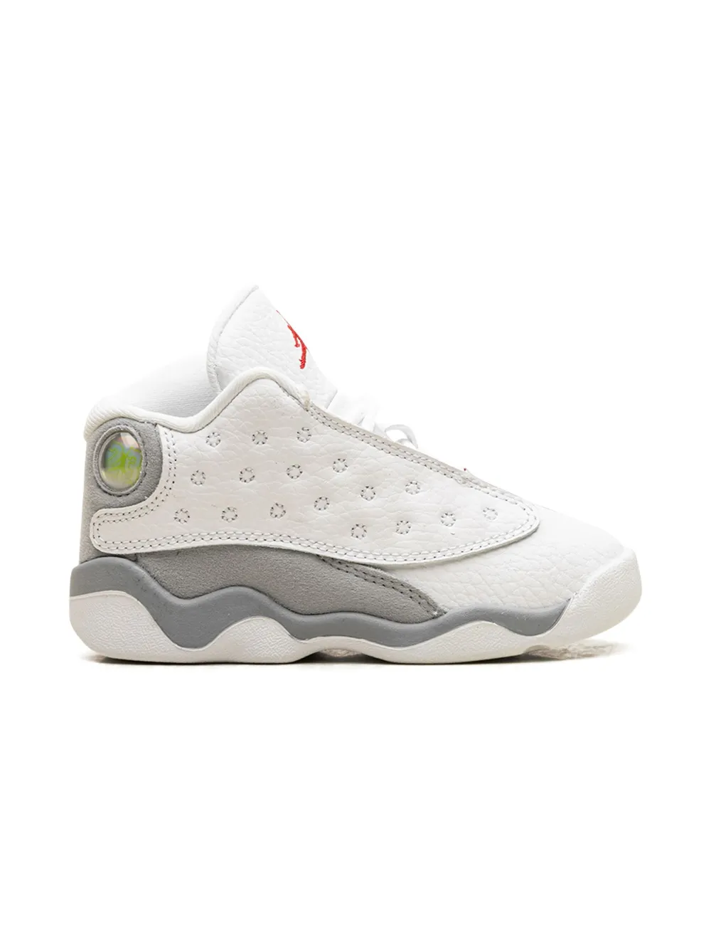Jordan Kids Air Jordan 13 Retro White/True Red/Wolf Grey sneakers - Wit