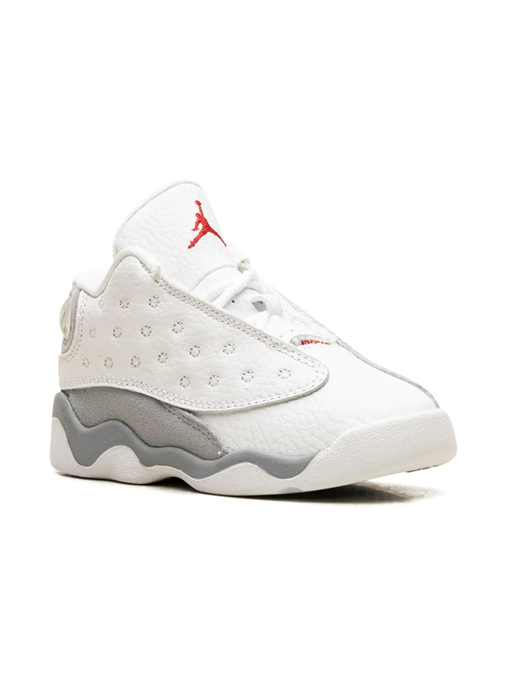 Jordan Kids Air Jordan 13 Retro "White True Red Wolf Grey" sneakers
