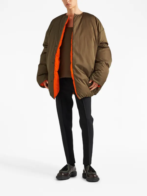 Prada Re-Nylon Down Jacket - Farfetch Prada Re-Nylon Down Jacket - Farfetch