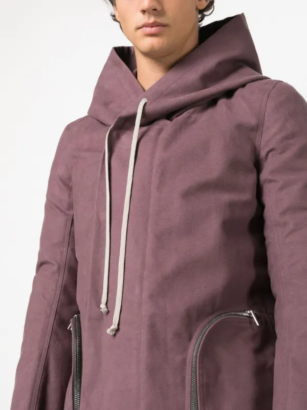 Rick Owens drawstring-waist Hooded Parka - Farfetch