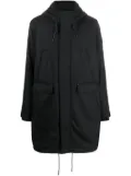 Moose Knuckles hooded parka coat - Black