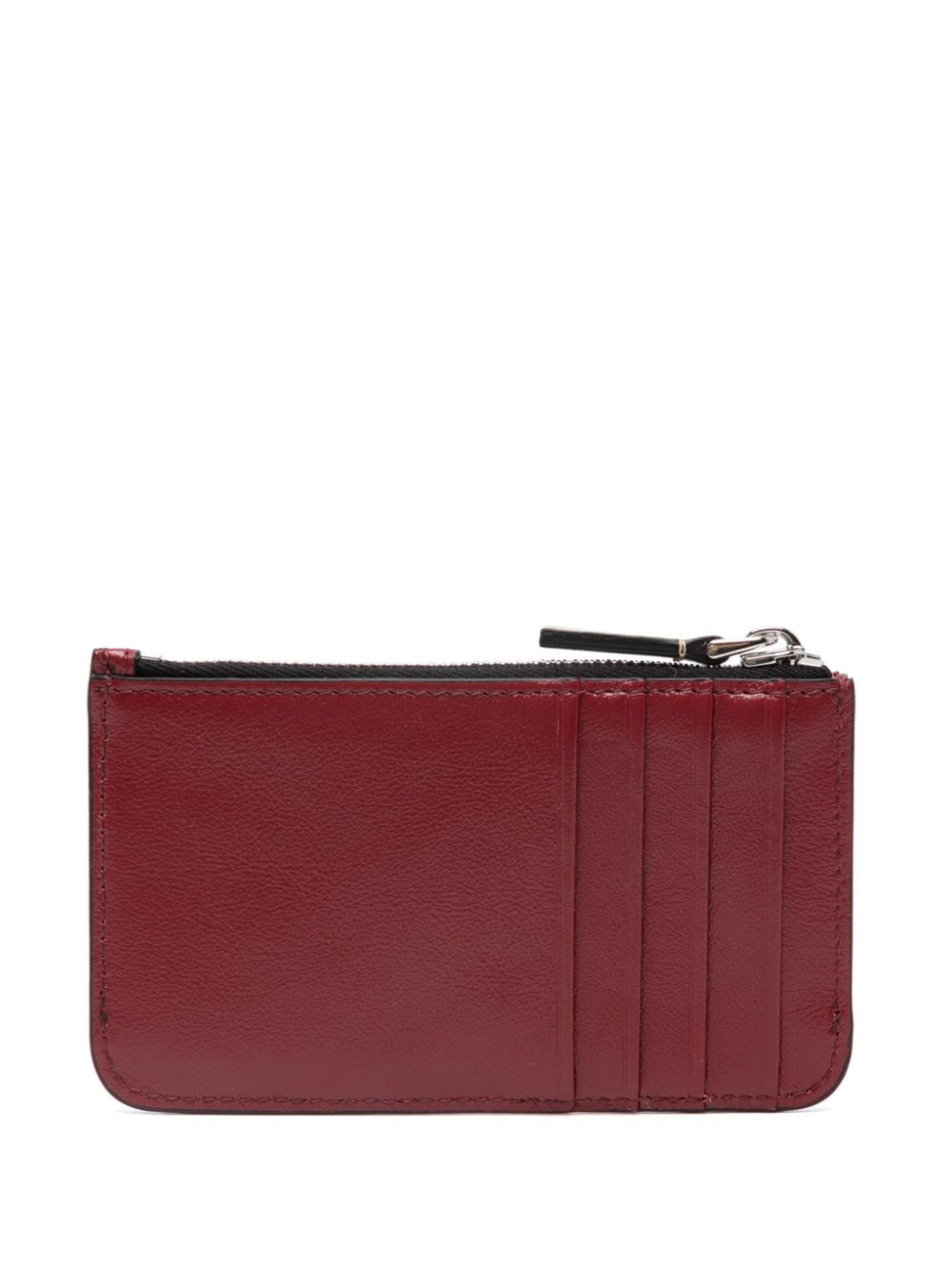 Marni logo-print leather card holder Men