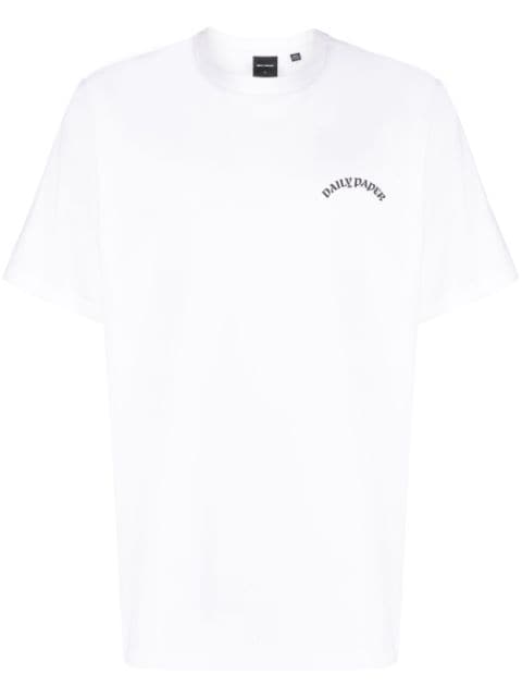 Daily Paper logo-print cotton shirt