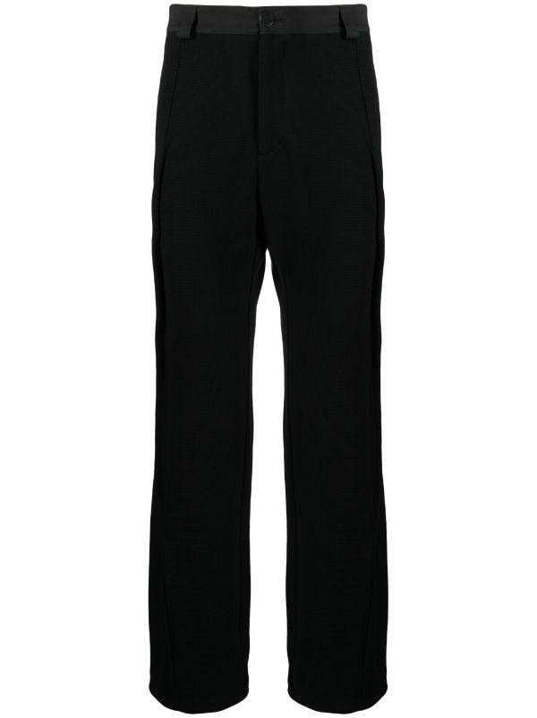 Kiko Kostadinov Gathered straight-leg Trousers - Farfetch