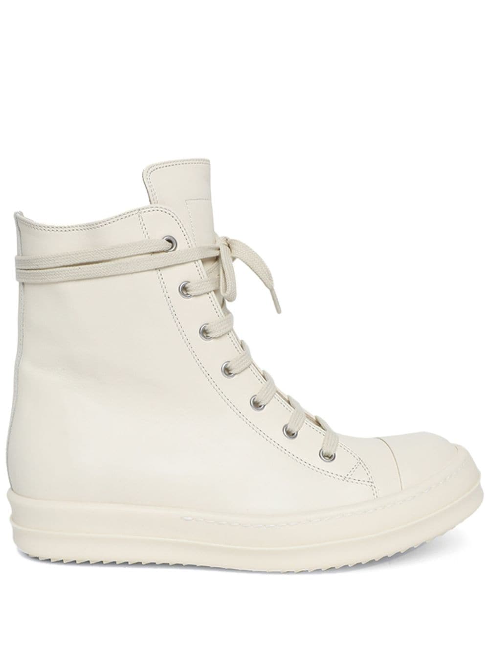 Rick Owens lace-up Leather Sneakers - Farfetch
