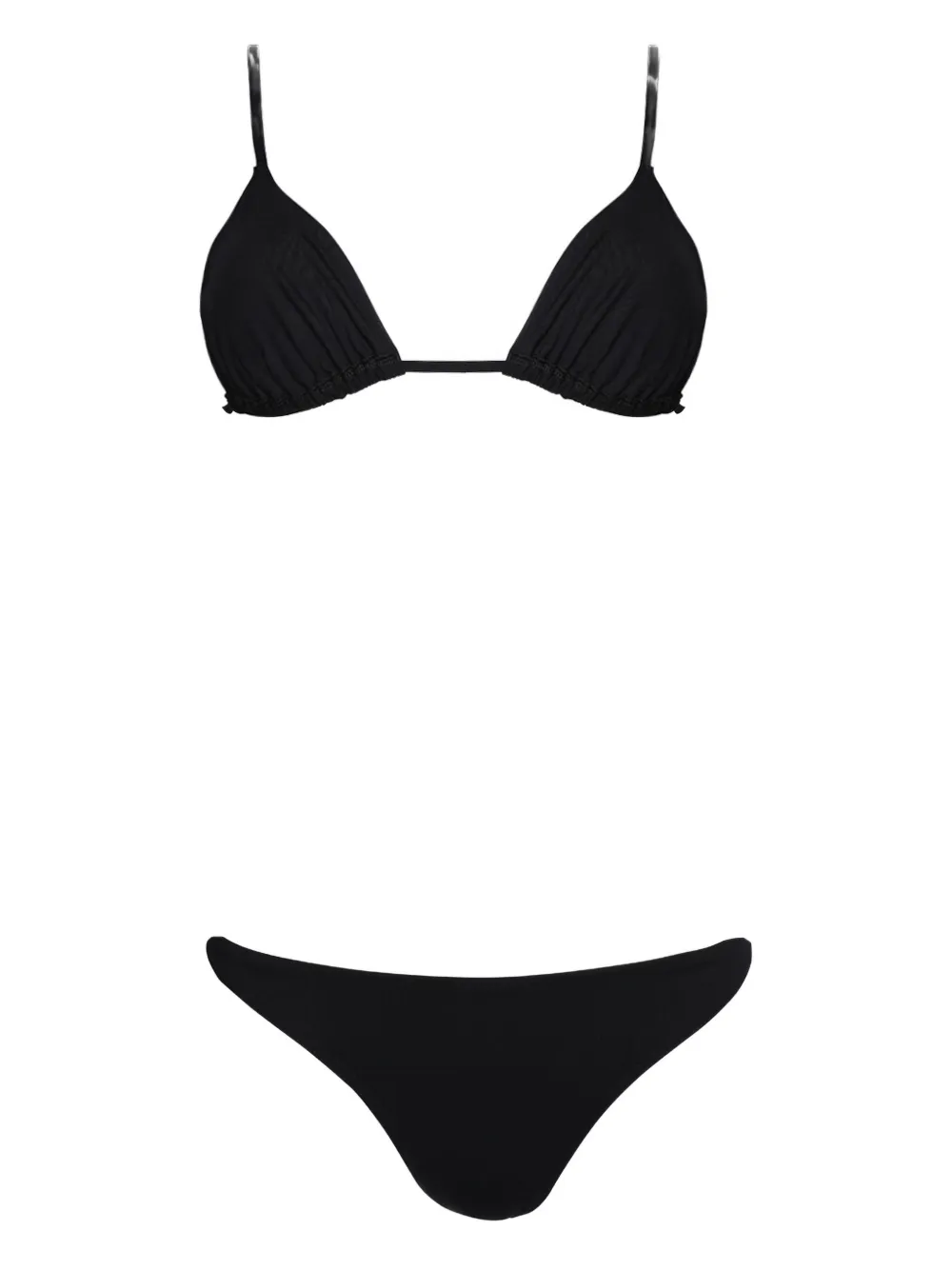 WARDROBE.NYC triangle-cup bikini | Black | Image 1