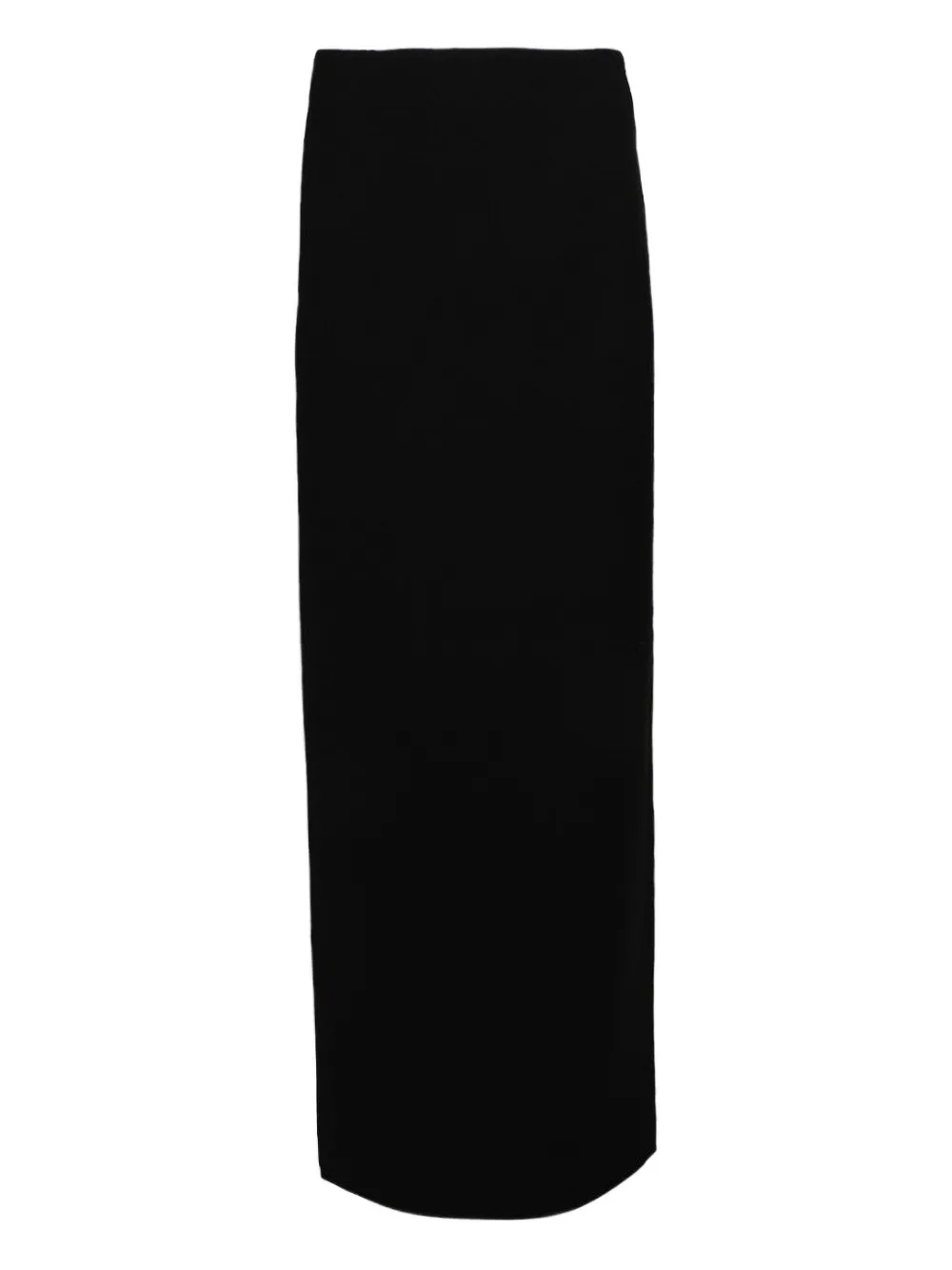 Mônot high-waisted column maxi skirt