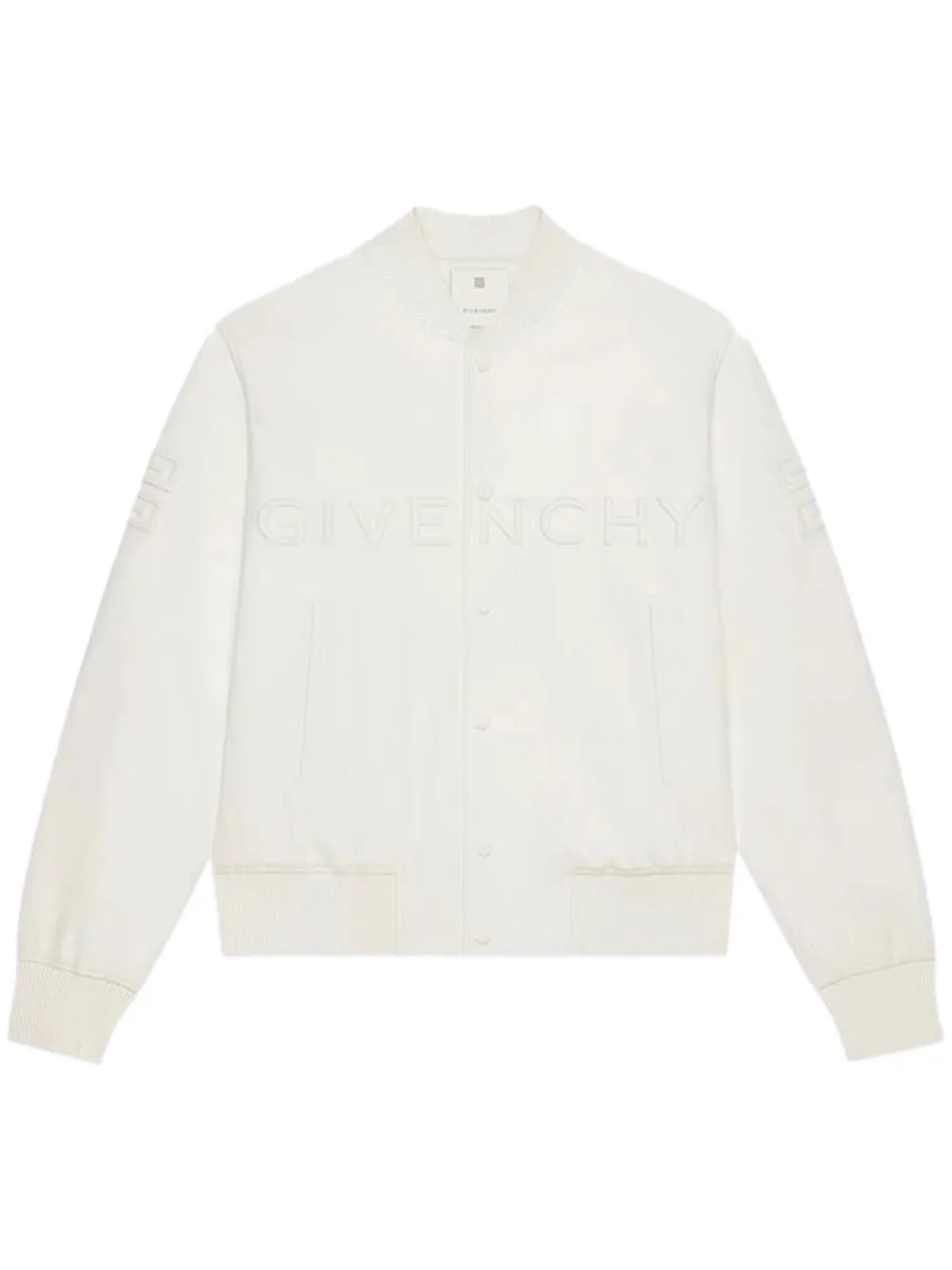 Givenchy chamarra con logo bordado | blanco | Image 1