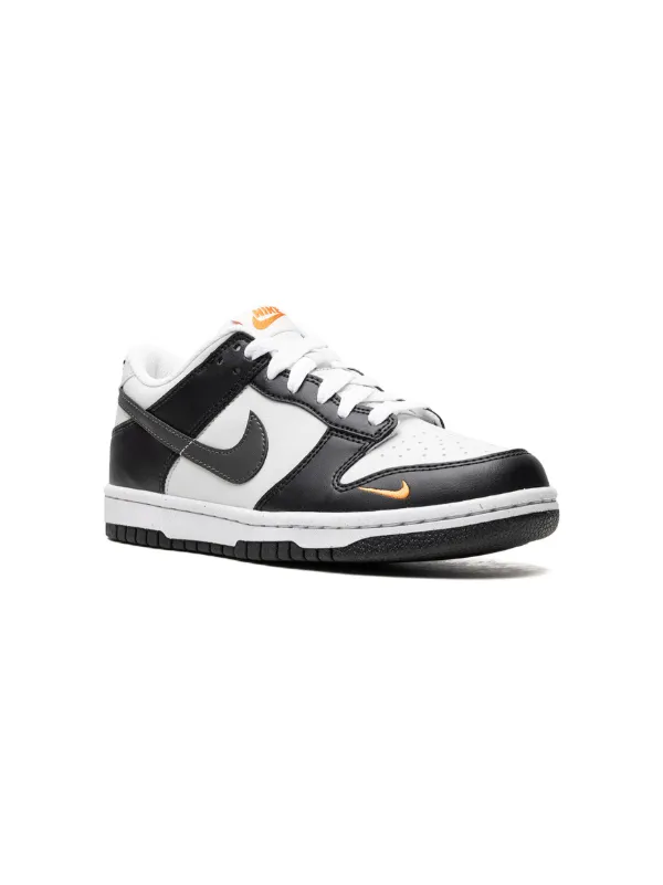 nike dunk low next nature black and white