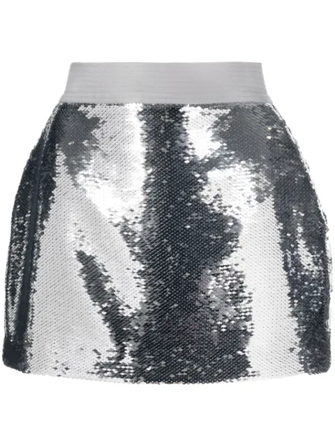 Alex Perry sequin-embellished mini skirt