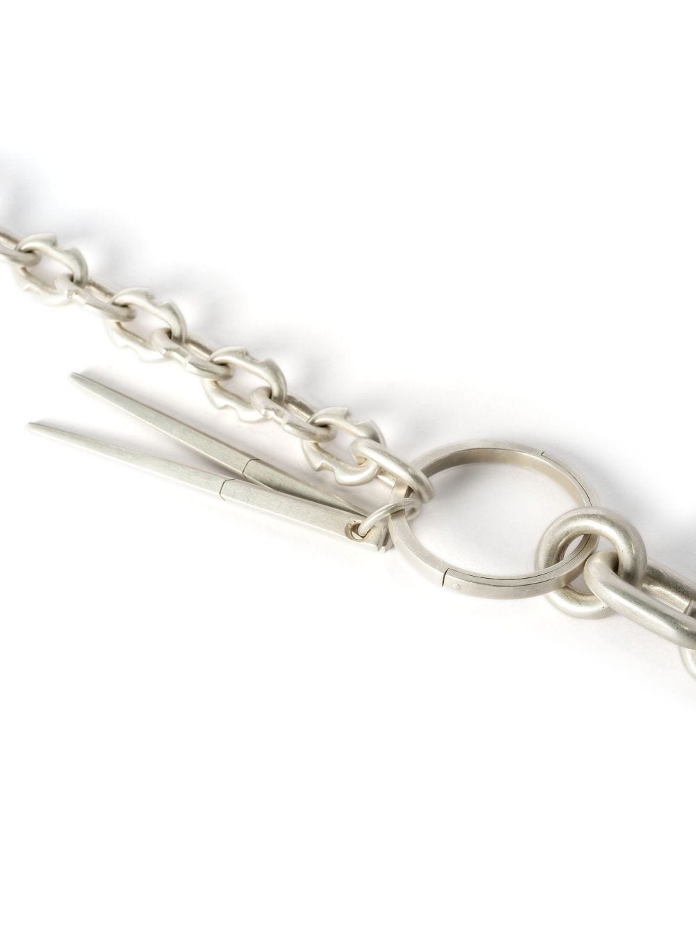 Shop Parts Of Four Totem Cable-chain Link Necklace In Silver