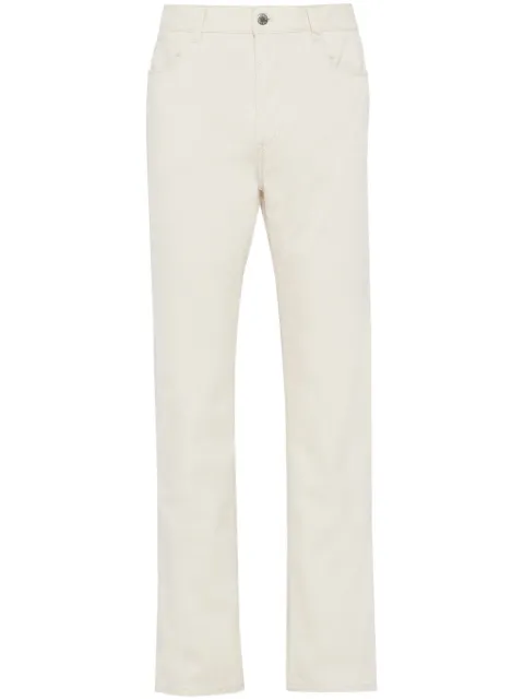 Prada pinwale-corduroy straight-leg trousers