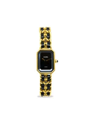 CHANEL Pre-Owned 1987 プレオウンド プルミエール XL 20mm | ブラック