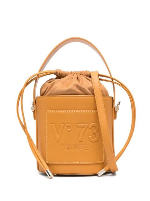 V°73 Beatrix logo-embossed bucket bag