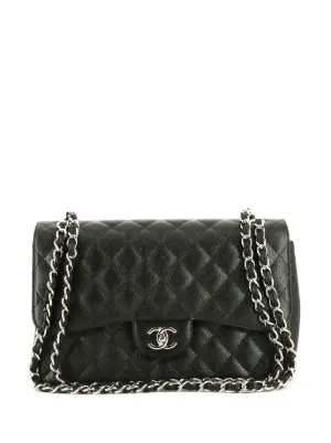 CHANEL Pre-Owned ジャンボ タイムレス ショルダーバッグ | ブラック
