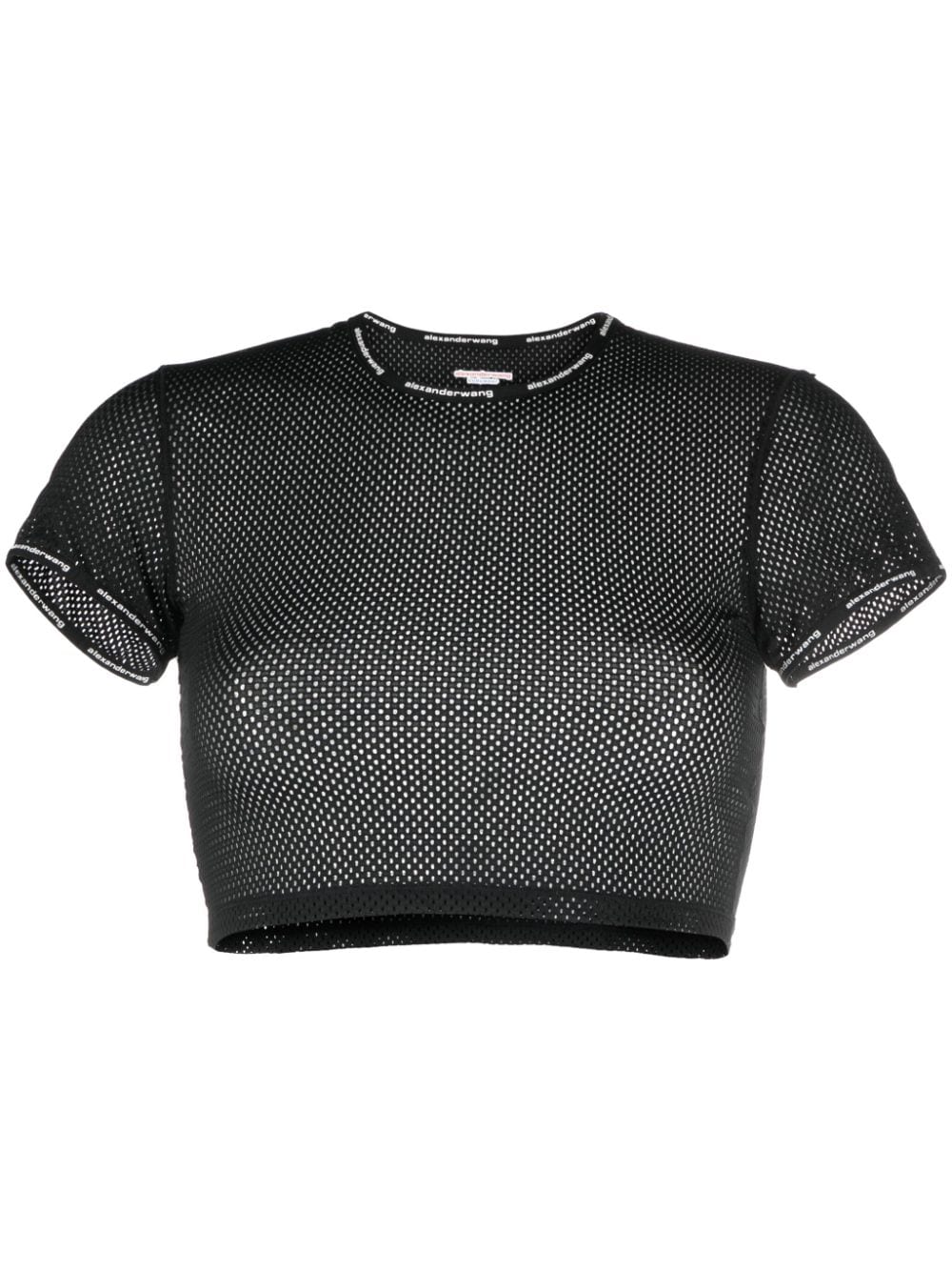 Alexander Wang semi-sheer Mesh Top - Farfetch