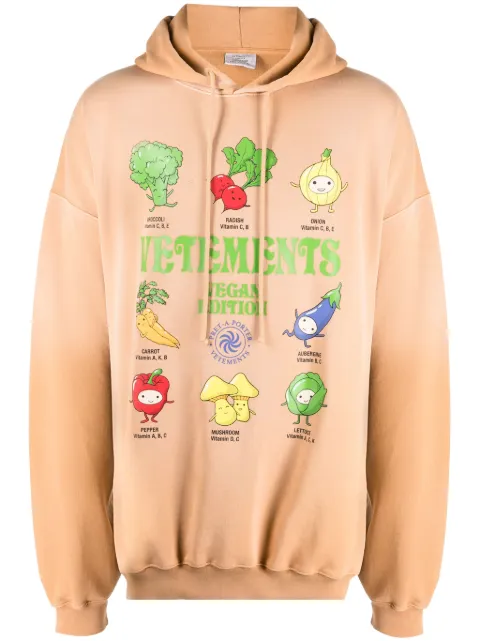 VETEMENTS hoodie Vegan Logo