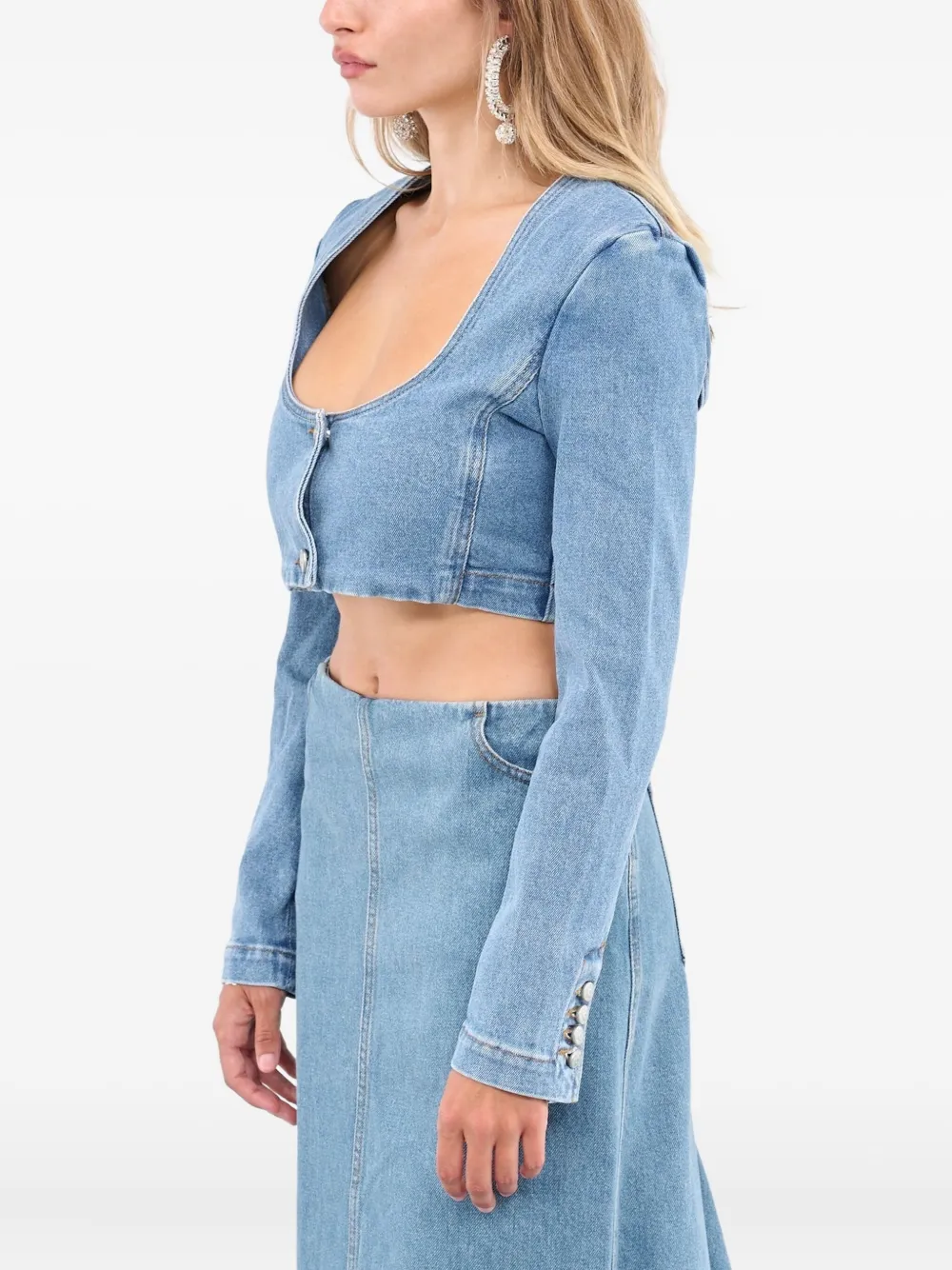Magda Butrym button denim jacket | Denim Jackets | Image 2