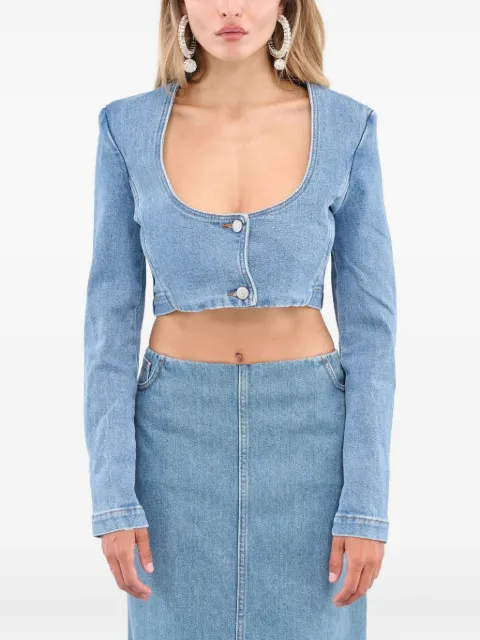 Magda Butrym button denim jacket