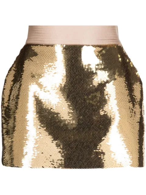 Alex Perry sequin-embellished mini skirt