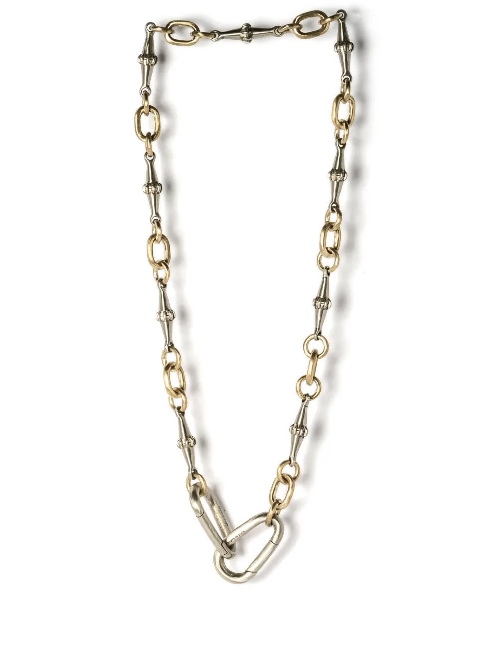 Parts Of Four Totem Cable-chain Link Necklace In Silver
