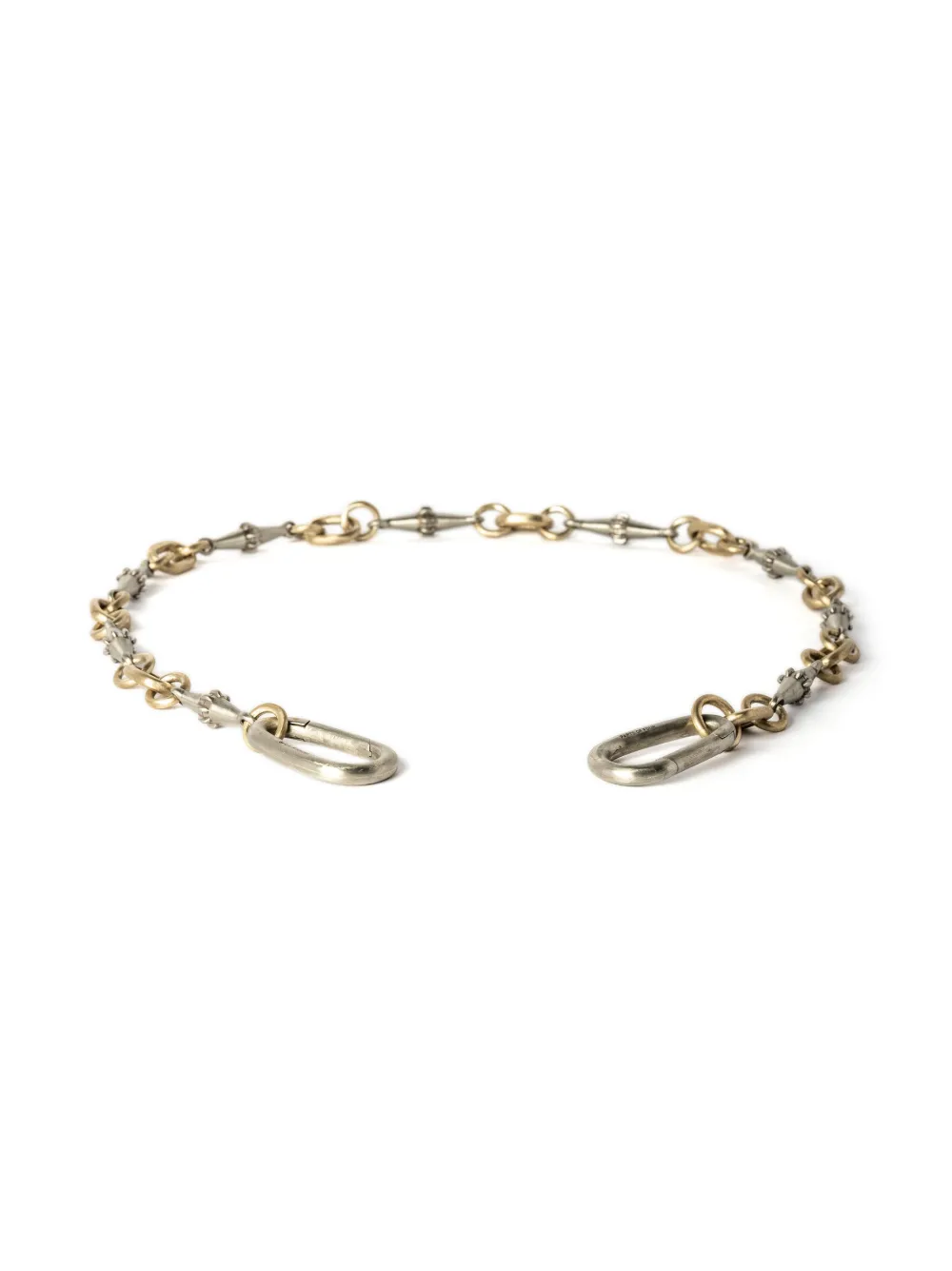 PARTS OF FOUR TOTEM CABLE-CHAIN LINK NECKLACE