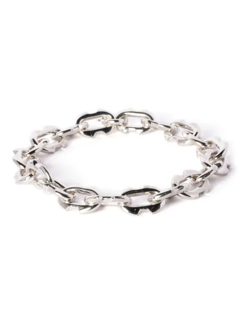 Parts of Four cable-chain link polished-finish necklace 