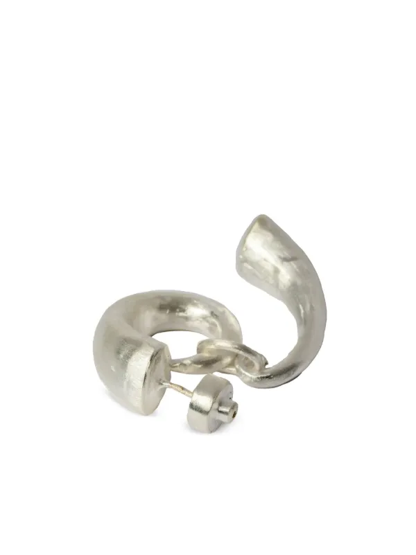 Sterling Silver Small Horn On Ring Pendant Sterling Silver Small Horn On Ring Pendant