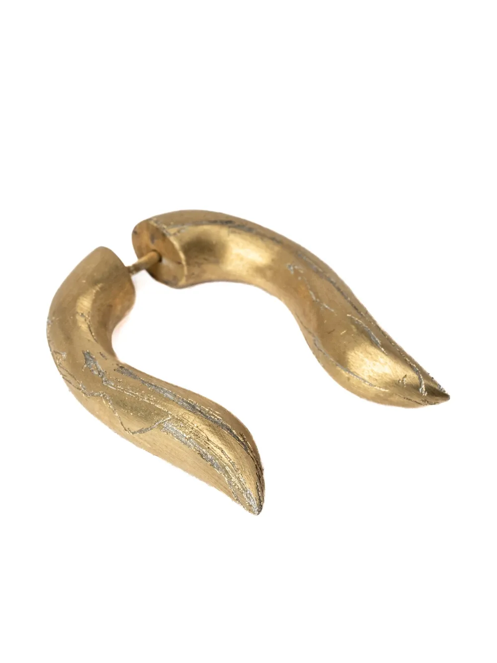 Shop Parts Of Four Hathor Sterling Silver Earring In Gold