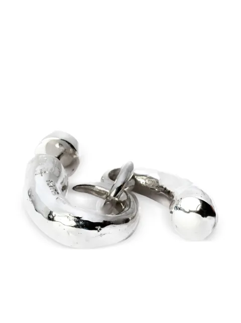 Parts of Four Little Horn-pendant drop earring